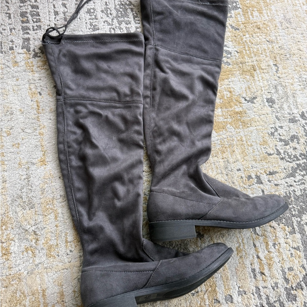 Zigi Soho Charcoal Over-the-Knee Boots